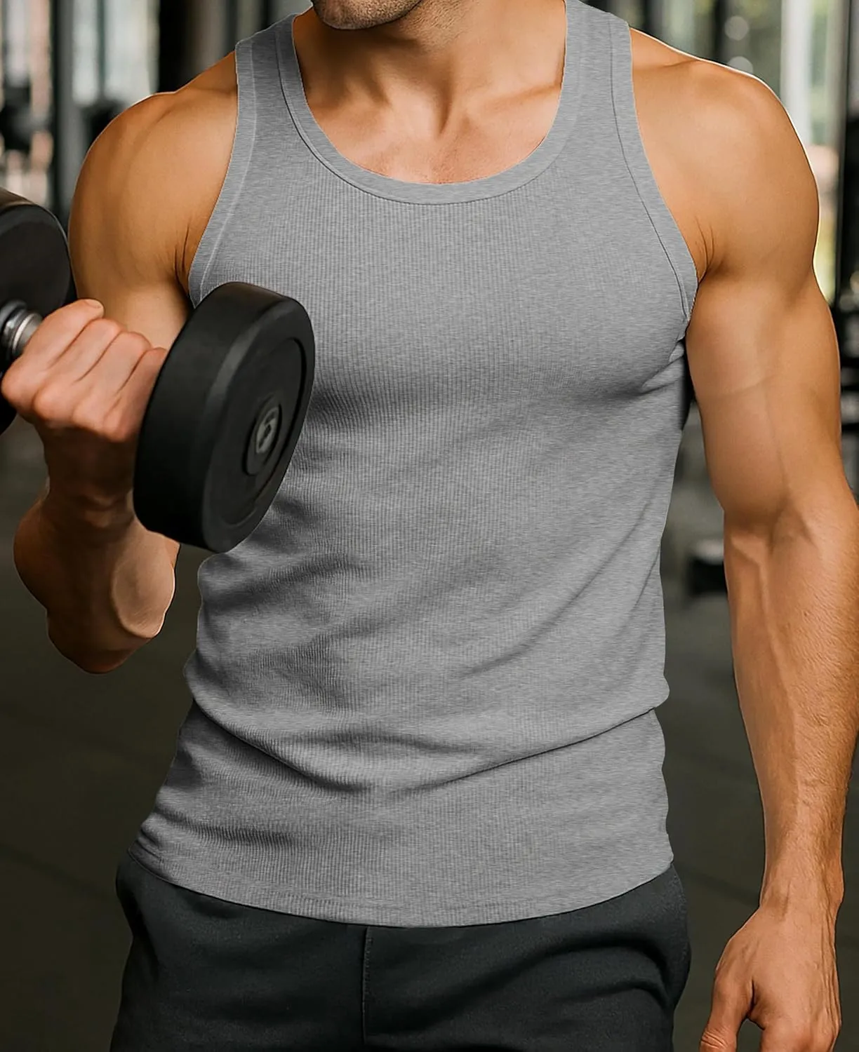 Andrew Scott Men's A Shirt Tanks | Cotton Tank Top Athletic Undershirts | Multi Packs & Colors