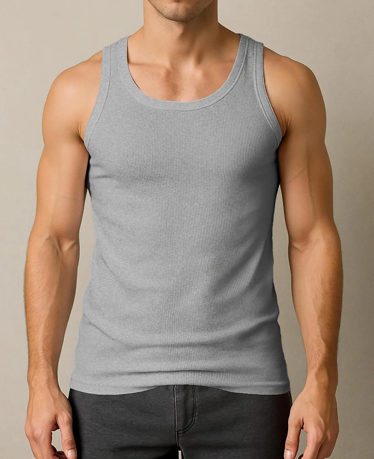 Andrew Scott Men's A Shirt Tanks | Cotton Tank Top Athletic Undershirts | Multi Packs & Colors