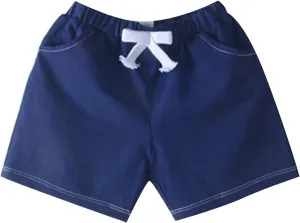 Baby Boys Pull On Cargo Shorts Cotton Drawstring Stretch Chino Shorts for Girls Summer Toddler Joggers Pockets