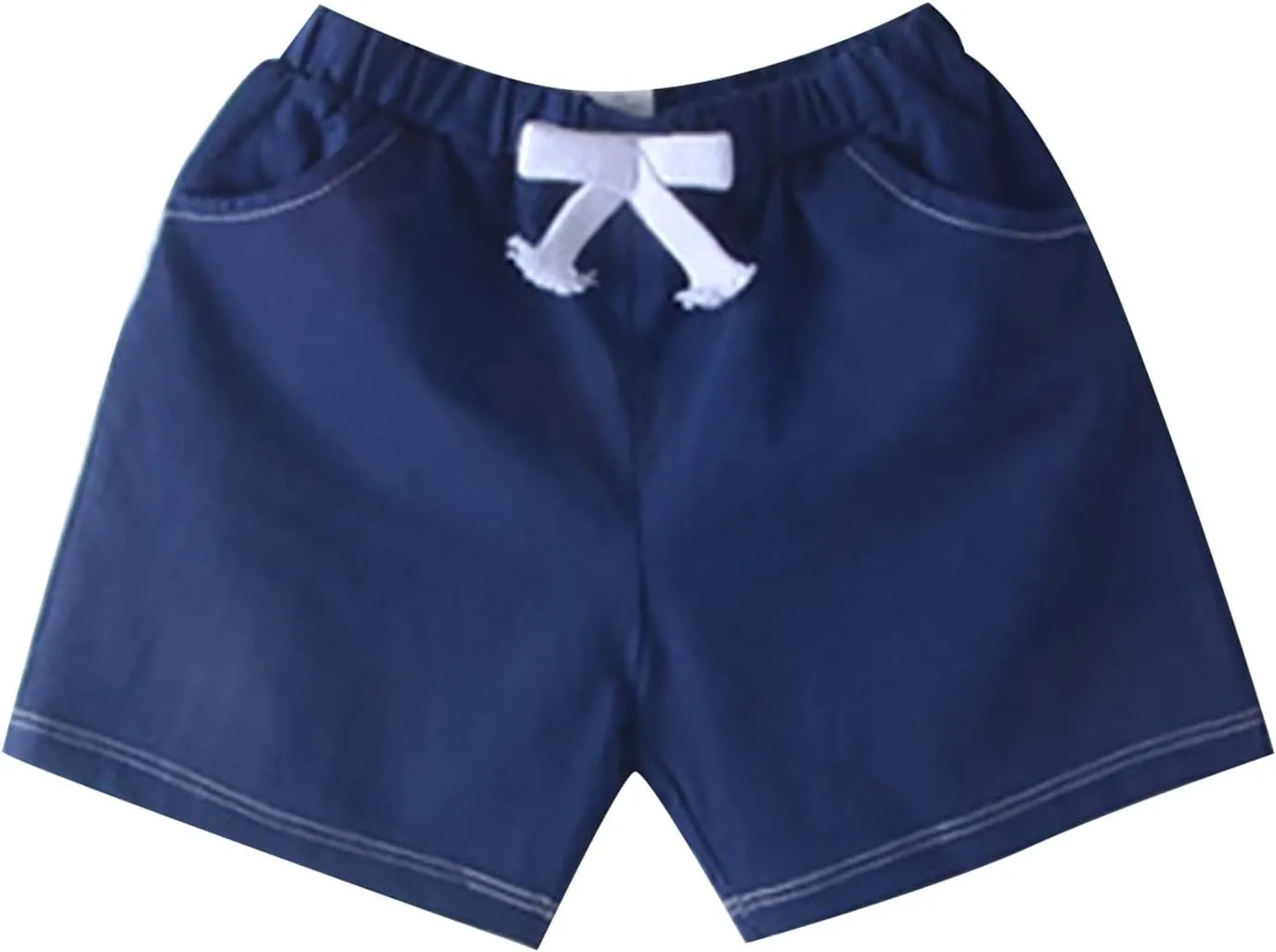 Baby Boys Pull On Cargo Shorts Cotton Drawstring Stretch Chino Shorts for Girls Summer Toddler Joggers Pockets