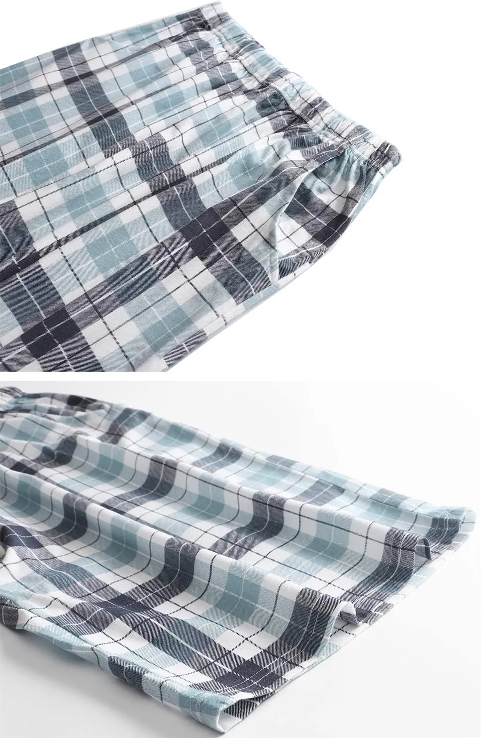 Big Boys Pajamas Classic Plaid Cotton Sleepwear Shorts Teens PJS Size 10 12 14 16