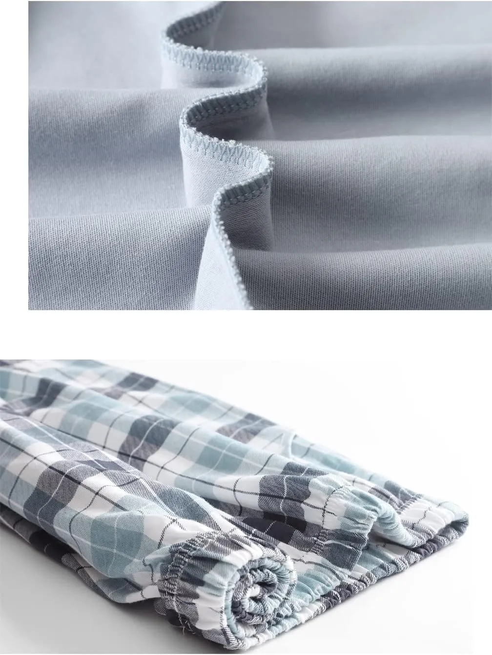 Big Boys Pajamas Classic Plaid Cotton Sleepwear Shorts Teens PJS Size 10 12 14 16