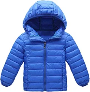 BOFETA Kids Hooded Cute Puffer Jackets Coat Lightwight Warm Packable Jackets