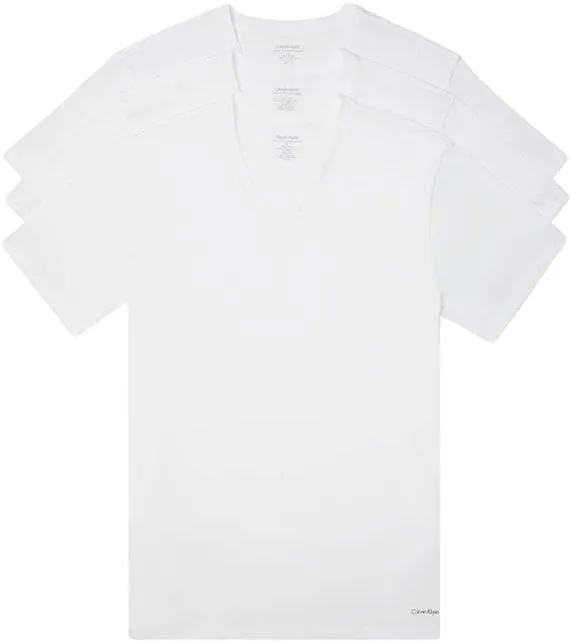 Calvin Klein Men's Cotton Classics 3-Pack Undershirts