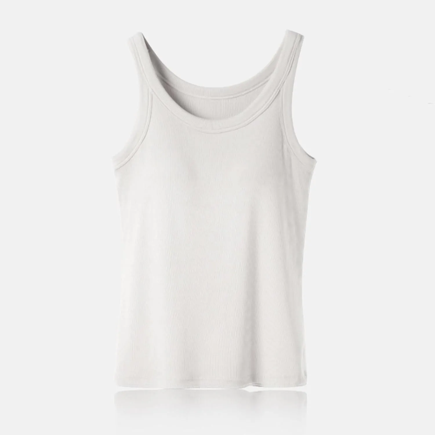 Camisole Tops for Women Built in Bra Adjustable Spaghetti Strap Tank Tops Basic Workout Summer Shelf Bra