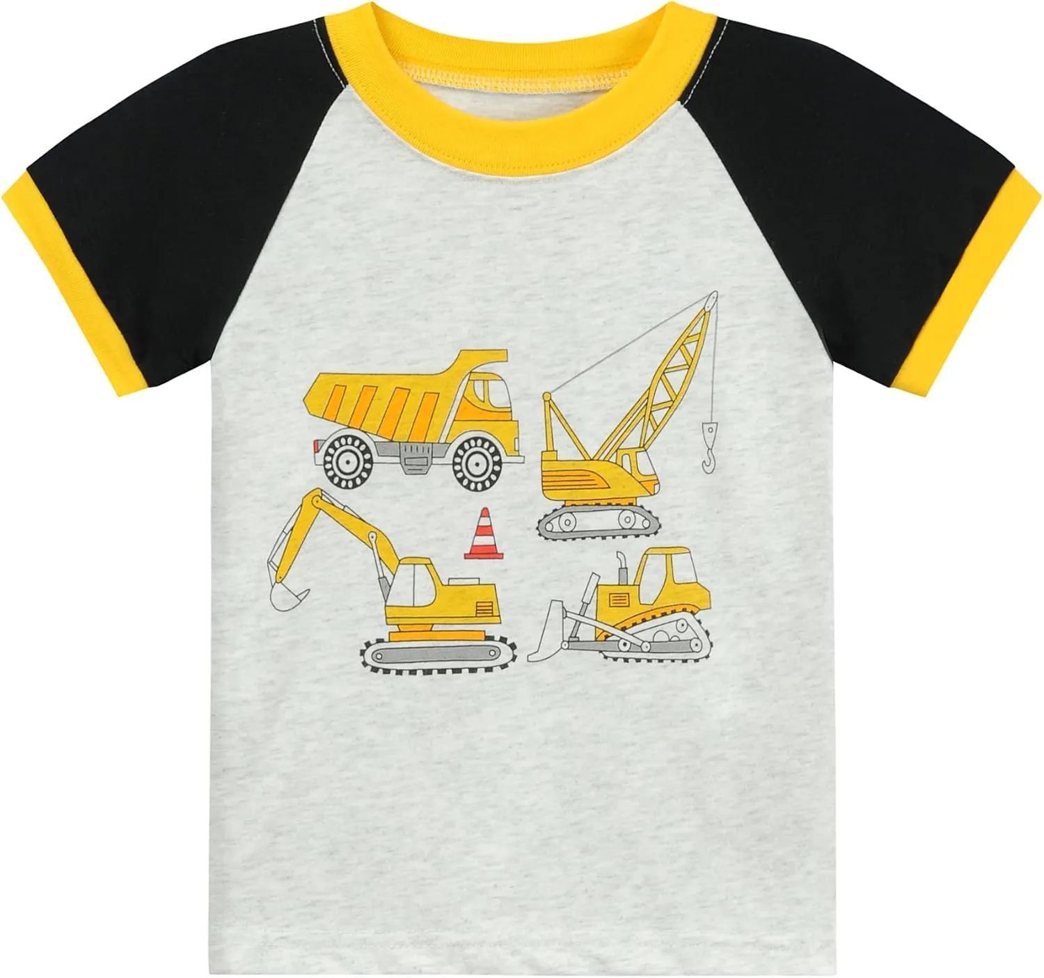 DDSOL Toddler Boys Pajamas Child Pjs Little Boy Sleepwear Cotton Jammies Kids Short Sets Summer 2-7 Years