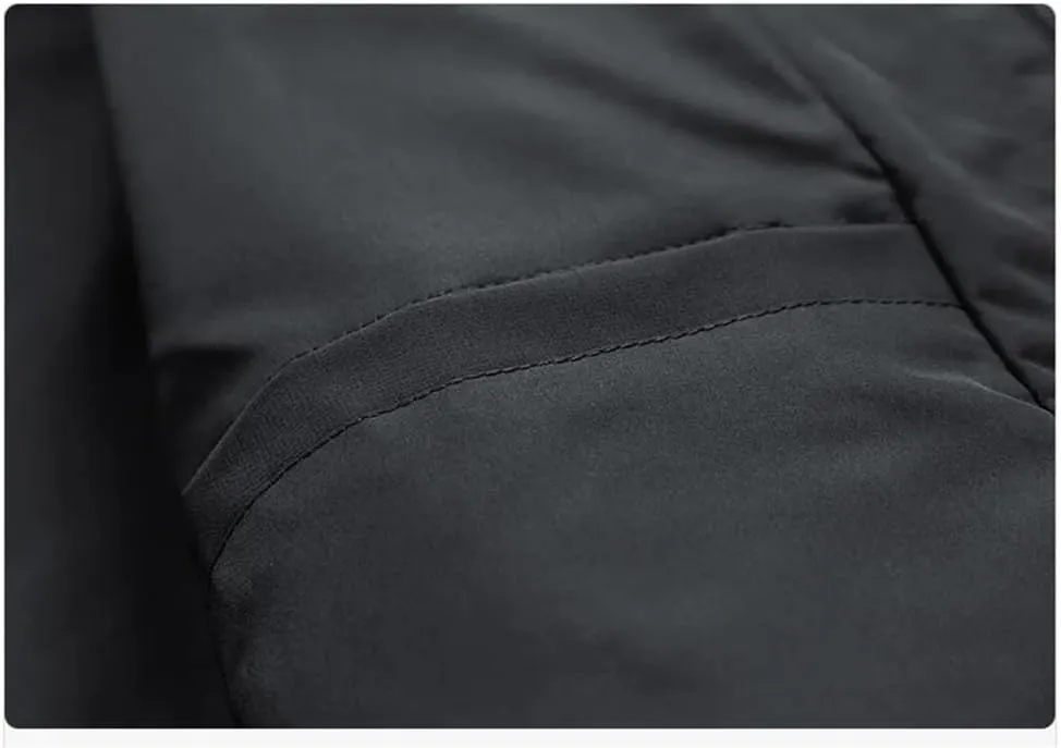 Dvbfufv Men Spring Autumn Jackets Men Outdoor Oversize Hooded Jackets
