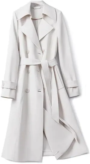 Fashion Autumn Women Trench Coat Double Breasted Long Windbreaker Streetwear Trench Outerwear