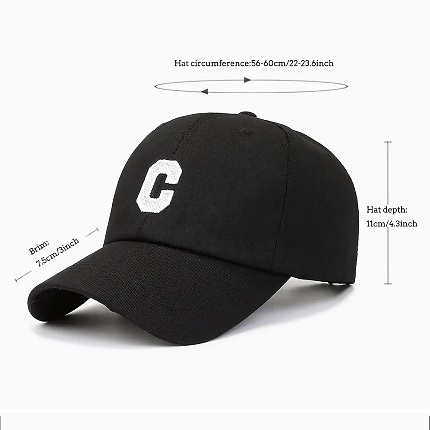 Fashion Men Women Embroidered No Visor Sailor Hat Unisex Snapback Brimless Baseball Cap Adjustable Plain Trucker