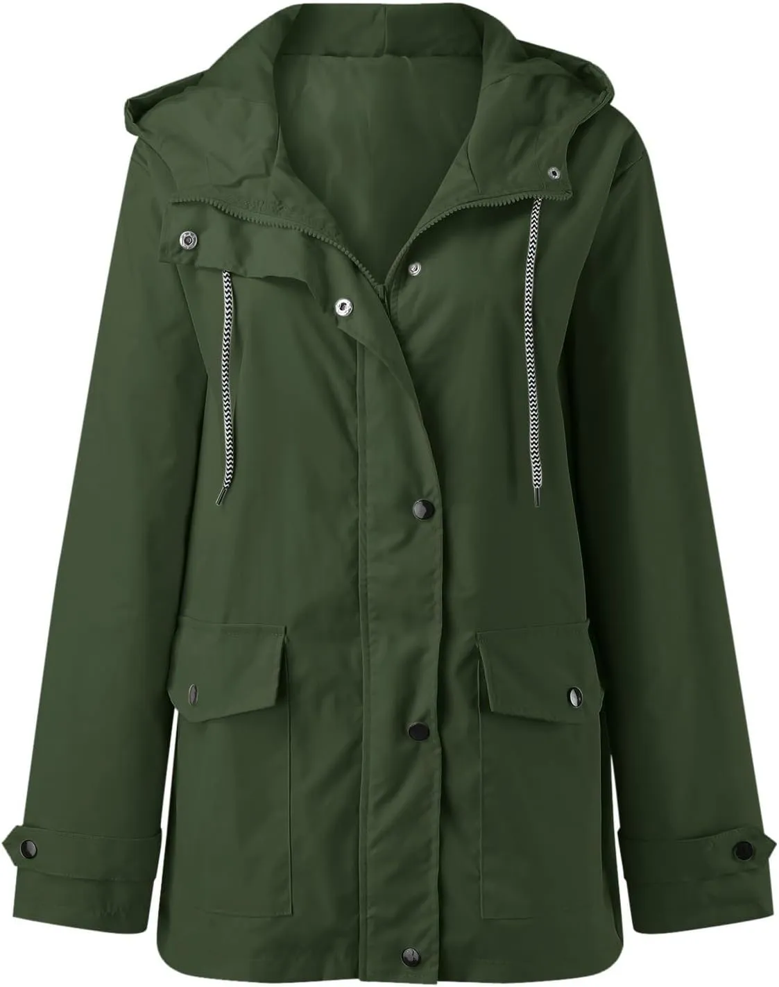 Hooded Trench Coats, Windbreaker Travel Jacket, Womens Jackets, Hiking Jackets for Women, Ladies Lightweight Jackets