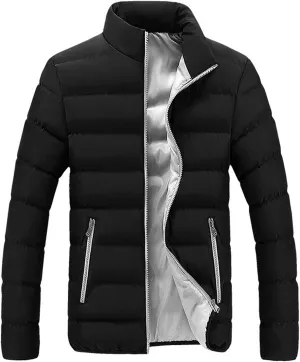 Jackets for Men Jacket Winter Coat Bubble Casual Men Fit Thick Men's Coats Jackets Mens Jackets
