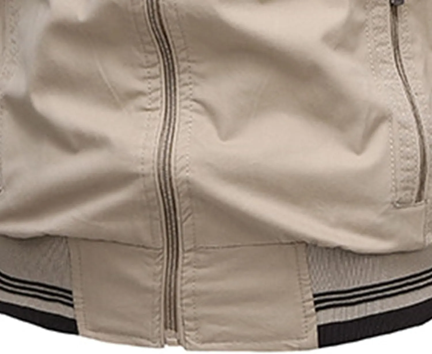 JEsilunmaMY Men's Wash Cotton Cargo Casual Jackets Zip Front Stand Collar Military Jackets Winter Bomber Jackets Windbreaker