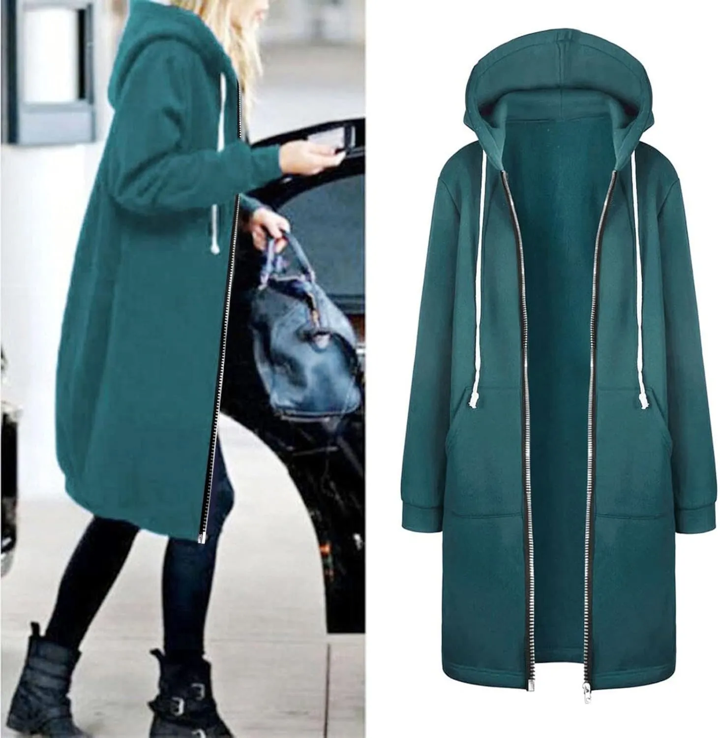 LCMTWX Plus Size Winter Coats for Women Collar Printed Pocket Jacket Trench Coats for Women Fall Coats for Women Trendy