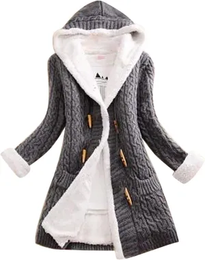 LCMTWX Winter Coats for Women Hooded Warm Winter Coats Outwear Winter Women's Coat Color Block Patchwork Cardigan Coats