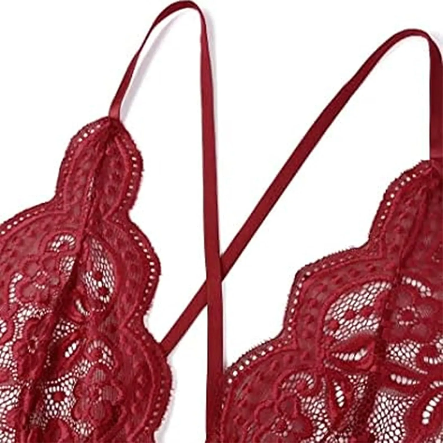Lingerie Sets for Women Sexy Snap Crotch Sexy Mesh Teddy Bodysuit Bridal Lingerie Hollow Out Wicked