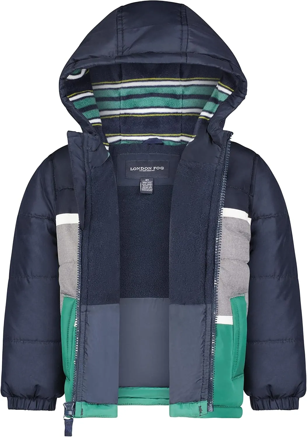 LONDON FOG Baby Boys' 2-Piece Snow Pant & Jacket Snowsuit