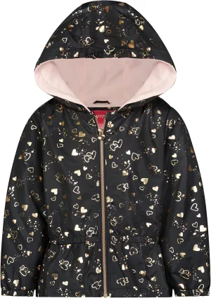 LONDON FOG Baby Girl's Toddler Midweight Fleece Lined Jacket