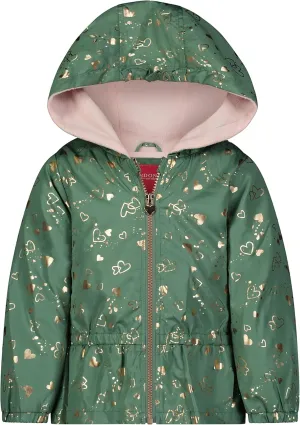 LONDON FOG Baby Girl's Toddler Midweight Fleece Lined Jacket