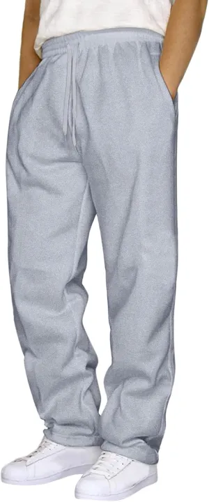 Men's Cargo Combat Pants Casual Linen Stretch Elasticated Waist Pant Fashion Sweatpant Joggers Running Workout