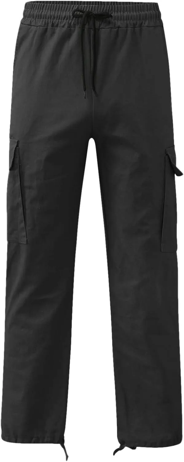 Men's Lightweight Jogging Pant Cargo Combat Work Joggers Baggy Sport Casual Sweatpant Leisure Pant