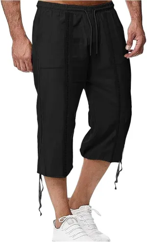Men's Lightweight Jogging Pant Chinos Work Joggers Loose Fit Sports Casual Sweatpants Training Sweat Pants