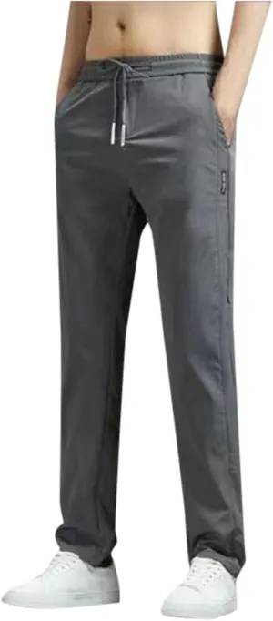 Men's Pants Casual Fashion Jogger Athletic Sweatpants with Pocket Stretch Waistband Cargo Work Pant