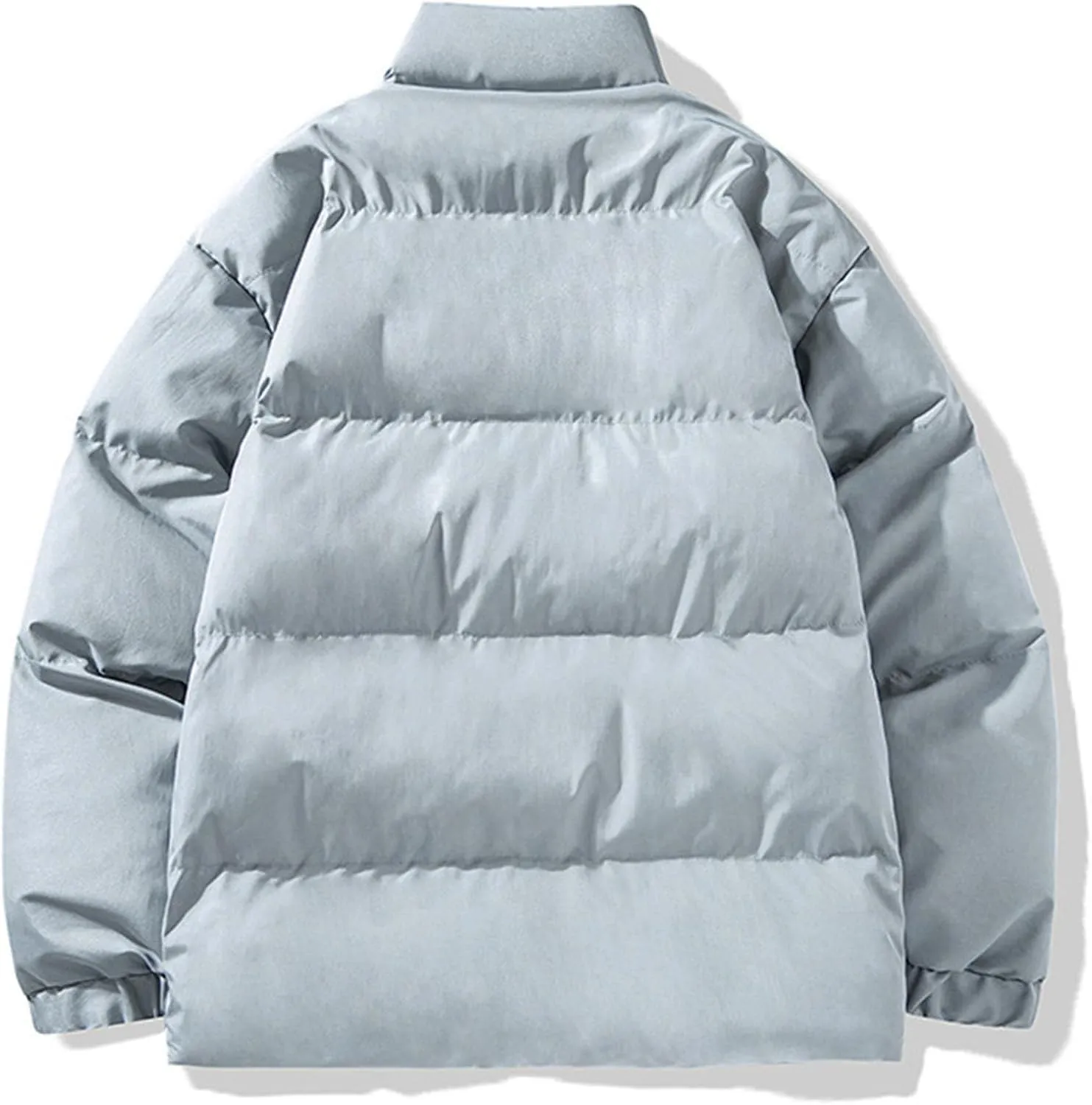 Men's Puffer Jackets Oversized down Jackets Winter Warm Quilted Puffer Jacket Coats Baggy Jackets Zipper Cardigans