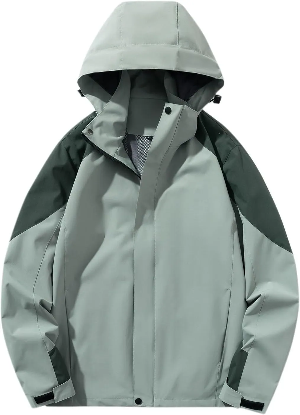 Mens Rain Jackets Waterproof with Hood Lightweight Softshell Mens Windbreaker Jackets Raincoat for Men Fall Jackets