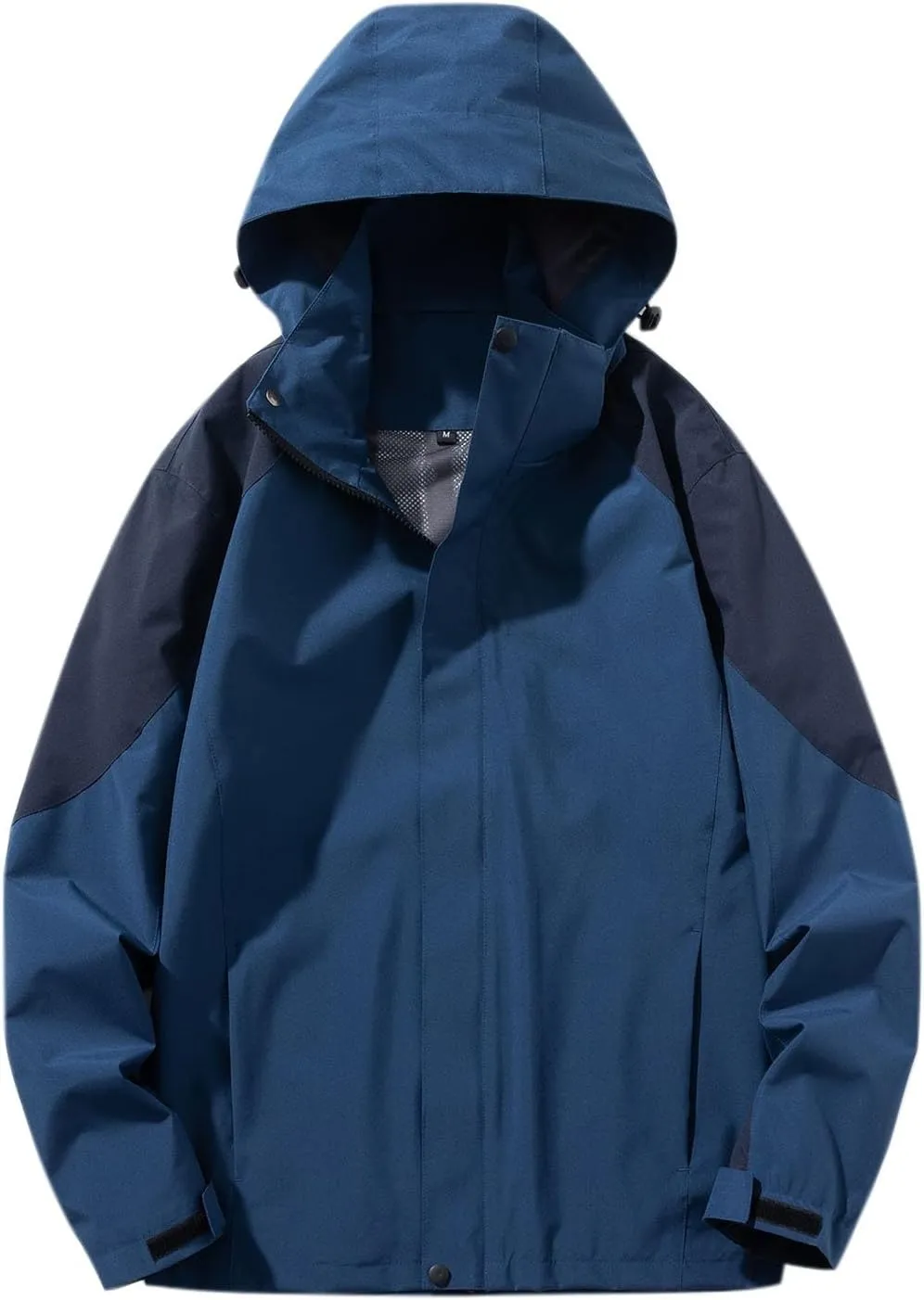 Mens Rain Jackets Waterproof with Hood Lightweight Softshell Mens Windbreaker Jackets Raincoat for Men Fall Jackets