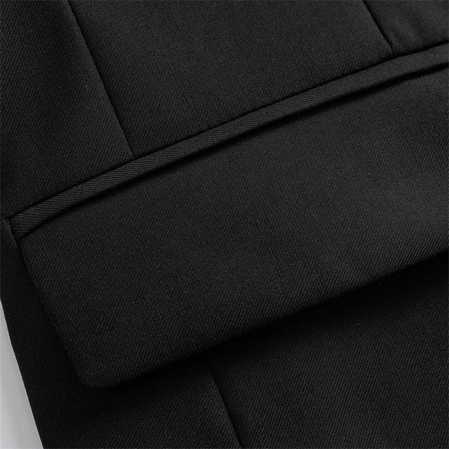 Men's Stand Collar Mandarin Suit Set Slim Fit 2 Piece Comfort Dress Suits Embroidered Front Button Blazer Pants Sets