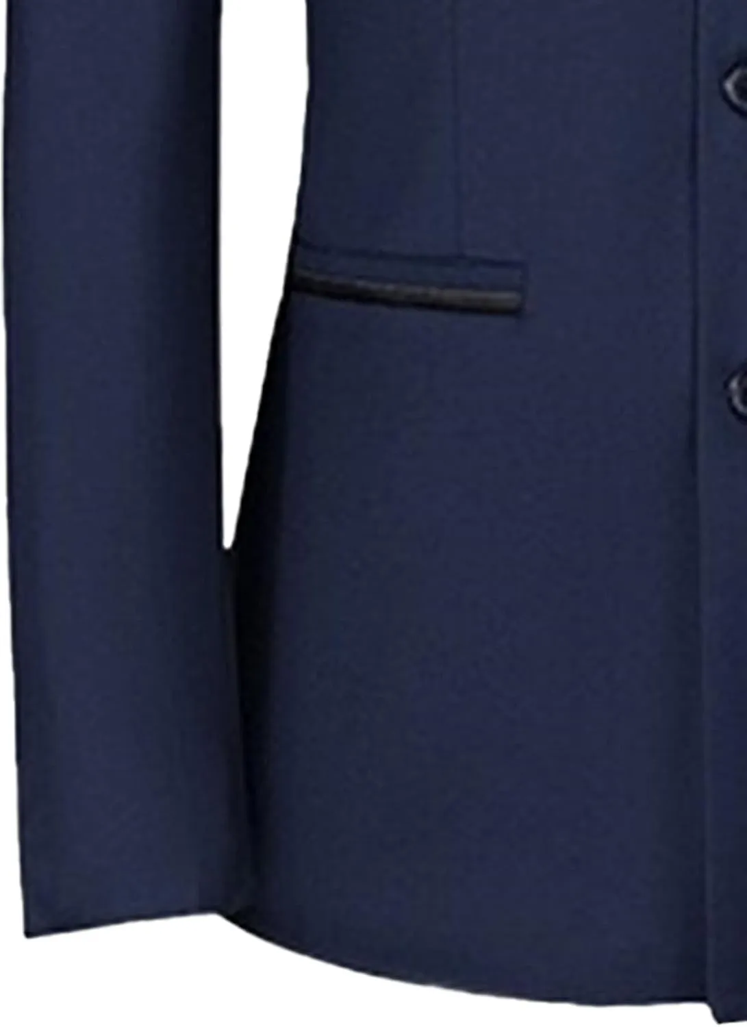 Men's Stand Collar Mandarin Suit Set Slim Fit 2 Piece Comfort Dress Suits Embroidered Front Button Blazer Pants Sets
