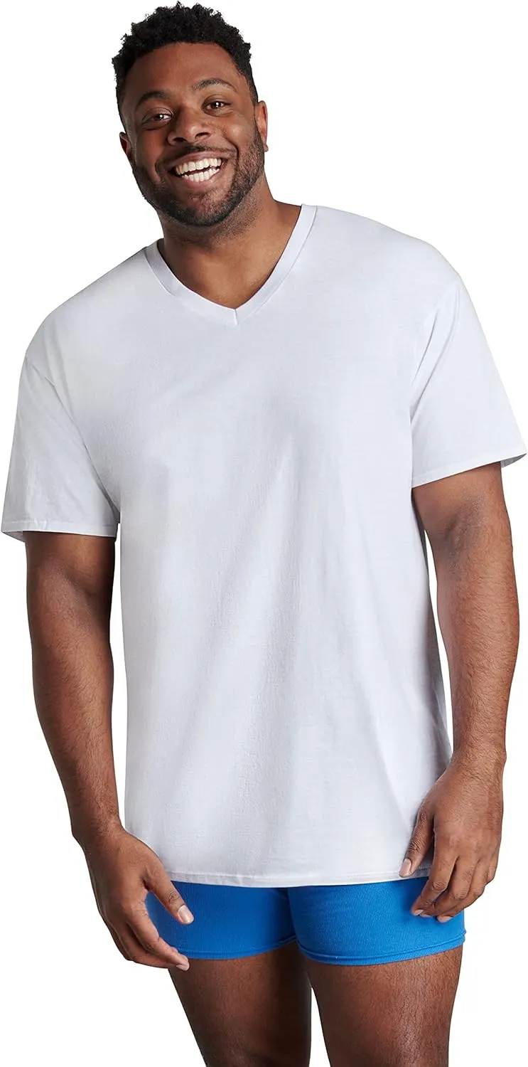 Men's Tag-Free Cotton Undershirts