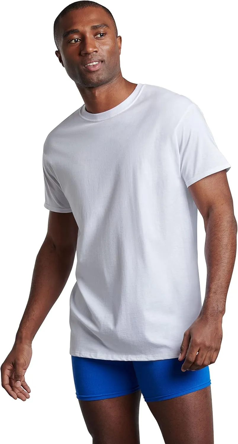 Men's Tag-Free Cotton Undershirts