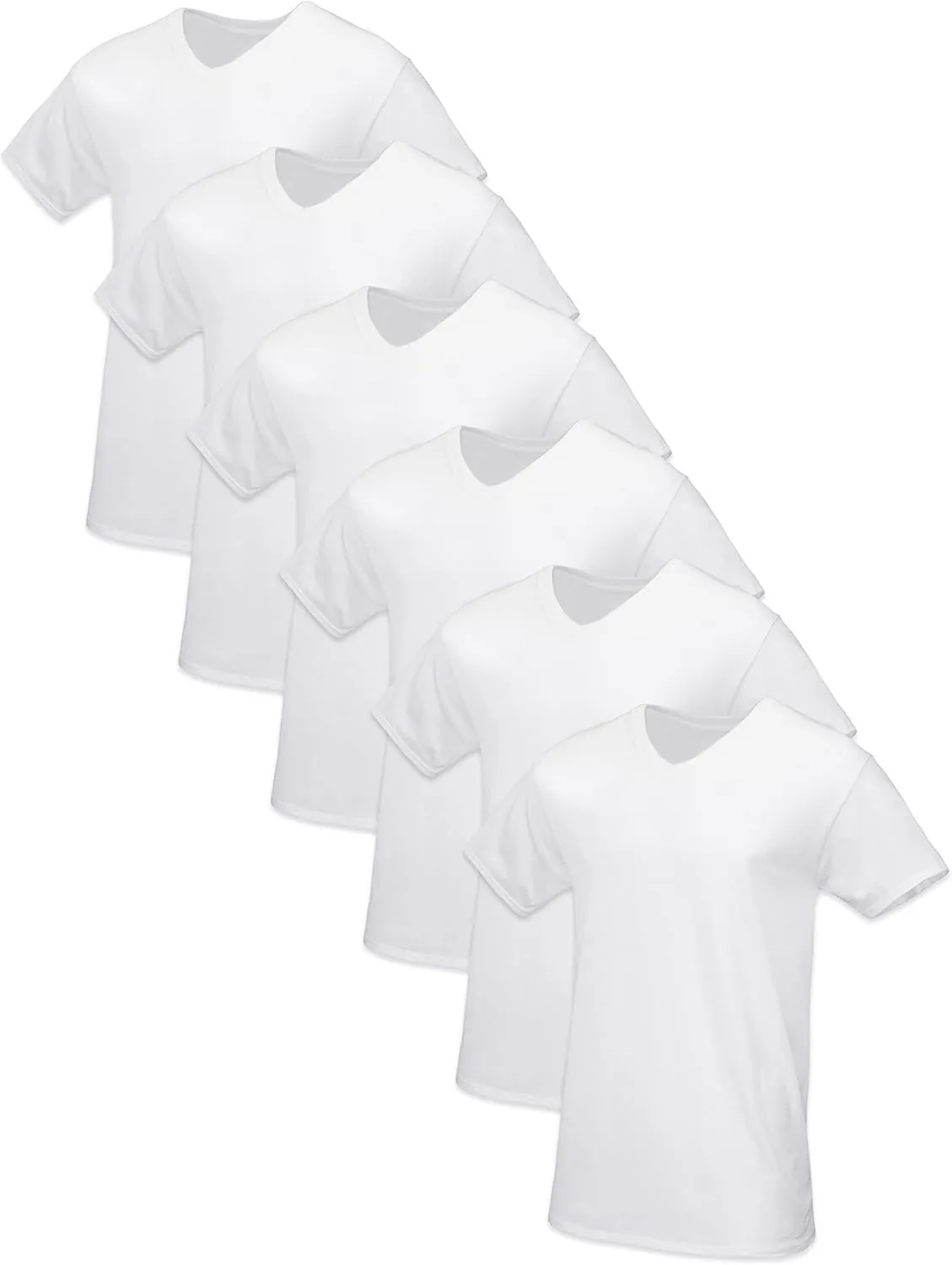 Men's Tag-Free Cotton Undershirts