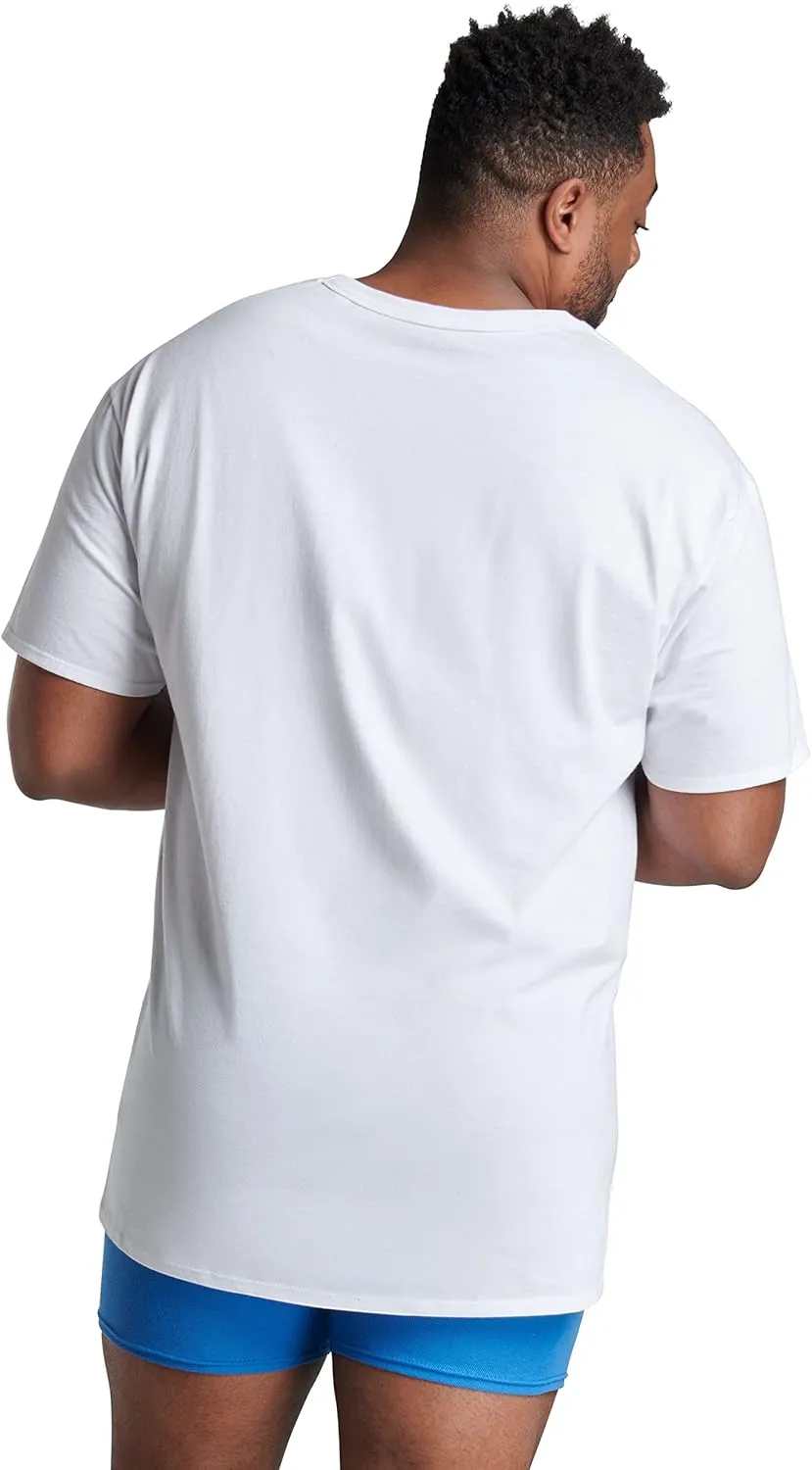 Men's Tag-Free Cotton Undershirts