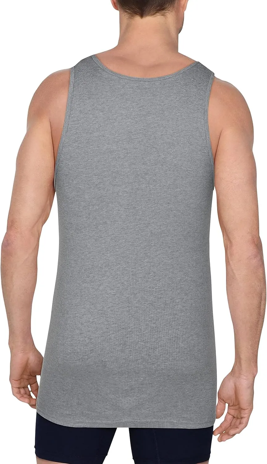 Men's Tag-Free Cotton Undershirts