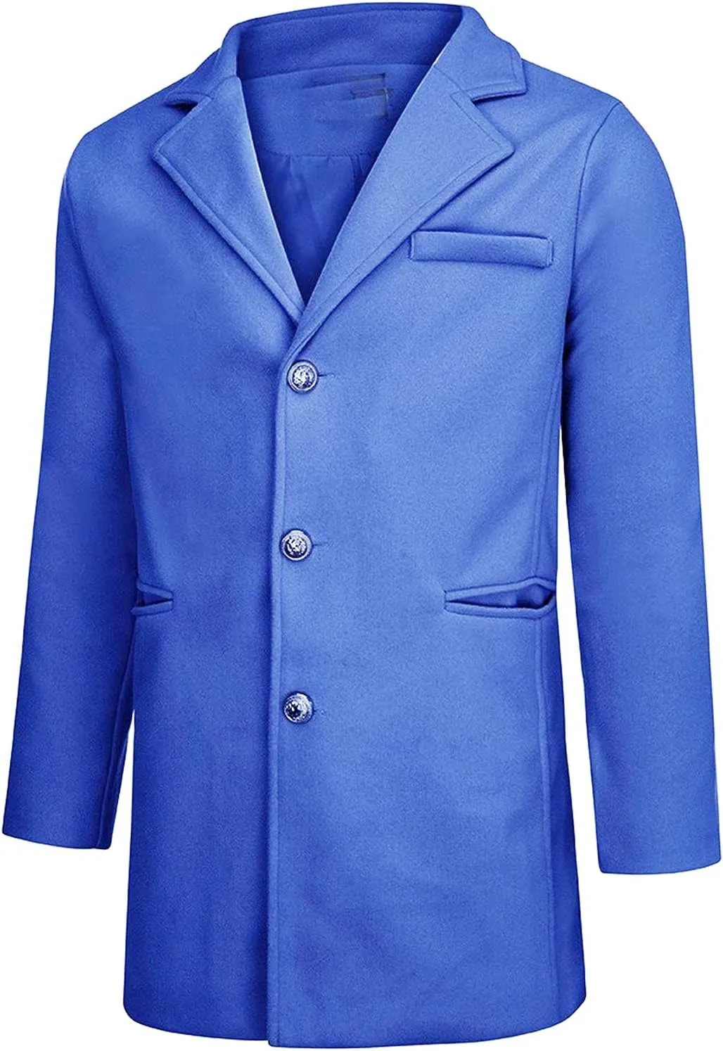 Mens Trench Coat,Winter Jacket for Men Plus Size Long Coat Men Cardigan Cute Print Windbreaker Warm Long Jacket