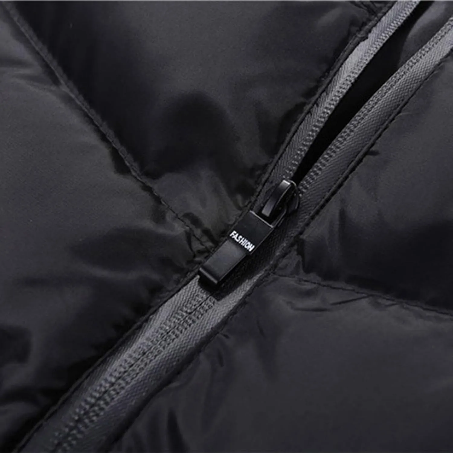 Men's Winter Vests Outerwear Puffer Vest Casual Warm Zipper Sleeveless Vest Jacket Coat Outwear Tops Vest, XXL-5XL