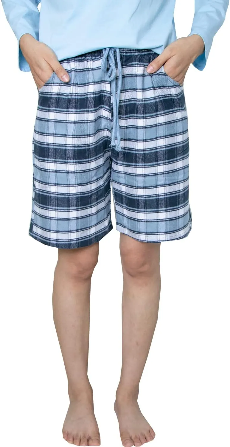 OMYbaby Big Boys Pajamas Set Loose Summer Short Cotton Sleepwear Teens PJS 13-18Years
