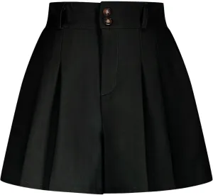 Oplxuo Womens Girls Pleated Mini Skirts Comfort High Waist A-Line Cheerleader School Uniform Skirt