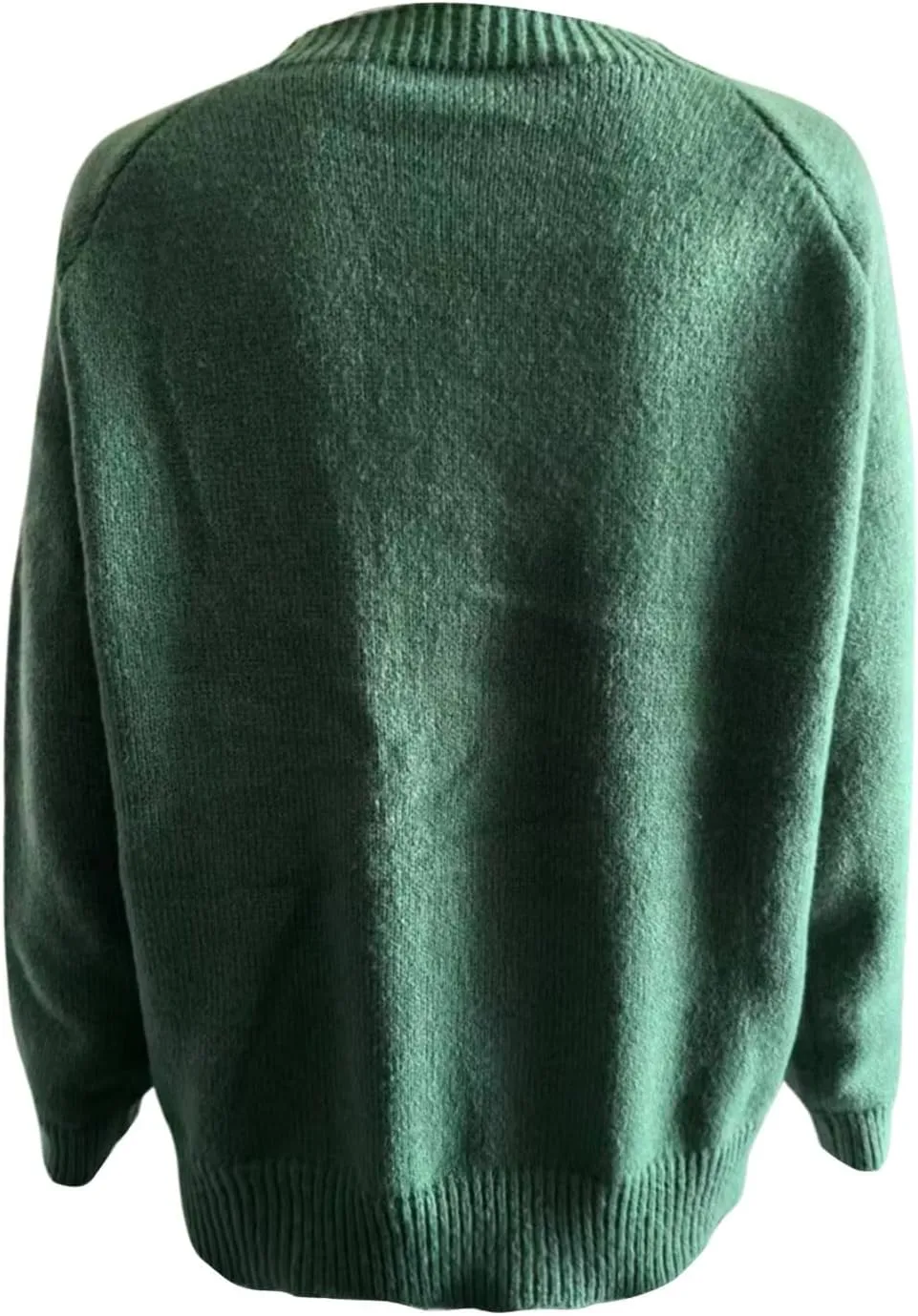 Oversized Sweaters for Women Round Neck Jacquard Long Sleeve Comfort Casual Loose Pullover Knitted Warm Tops