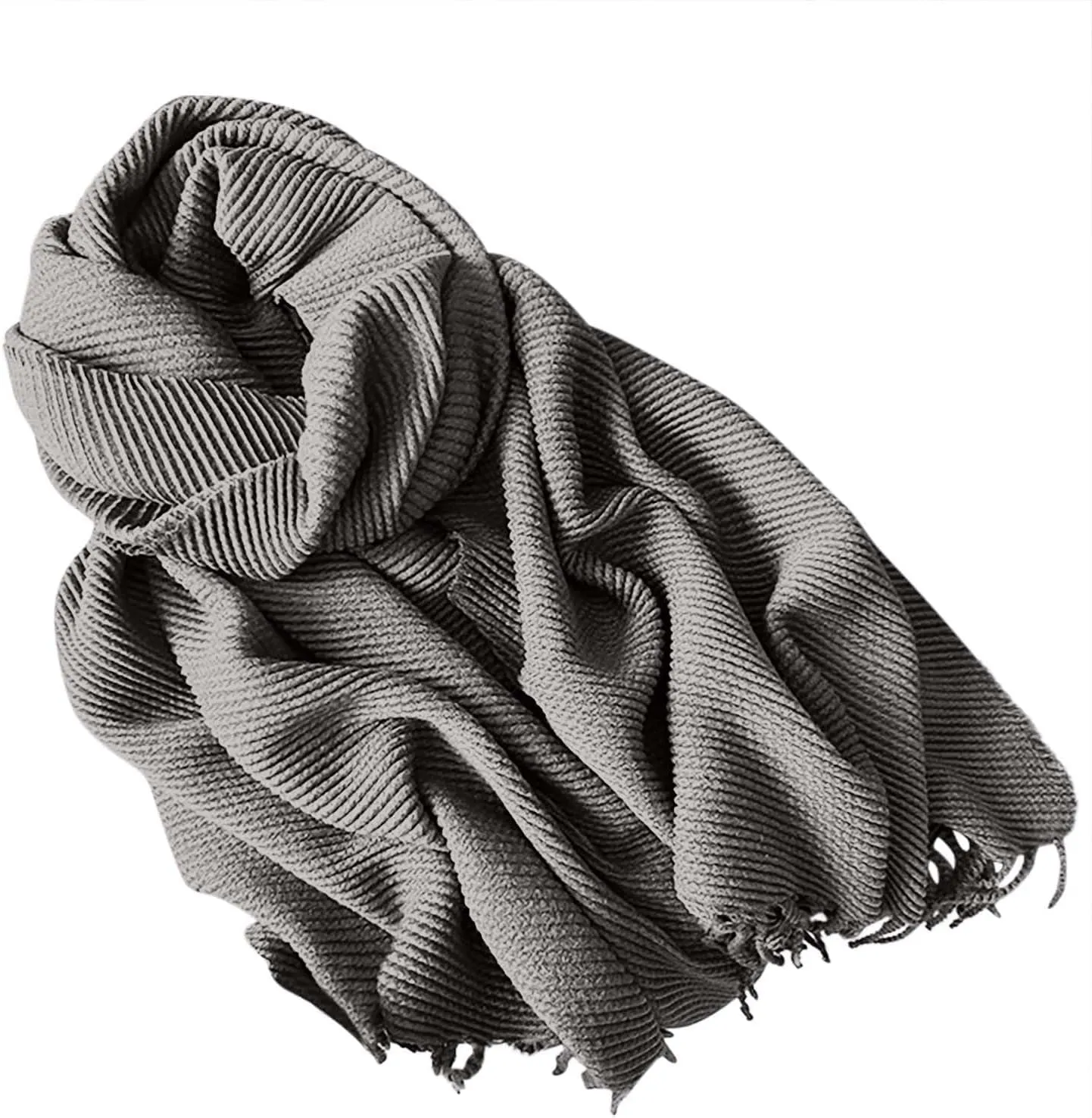 Plain Scarf for Women - Womens Scarf, Winter Scarfs for Women, Fashion Cashmere Scarf for Winter, Long Blanket Scarf
