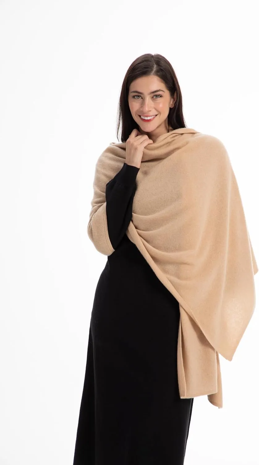 Seasons Comfort 100% Cashmere Stole, Finer, Softer, Lighter