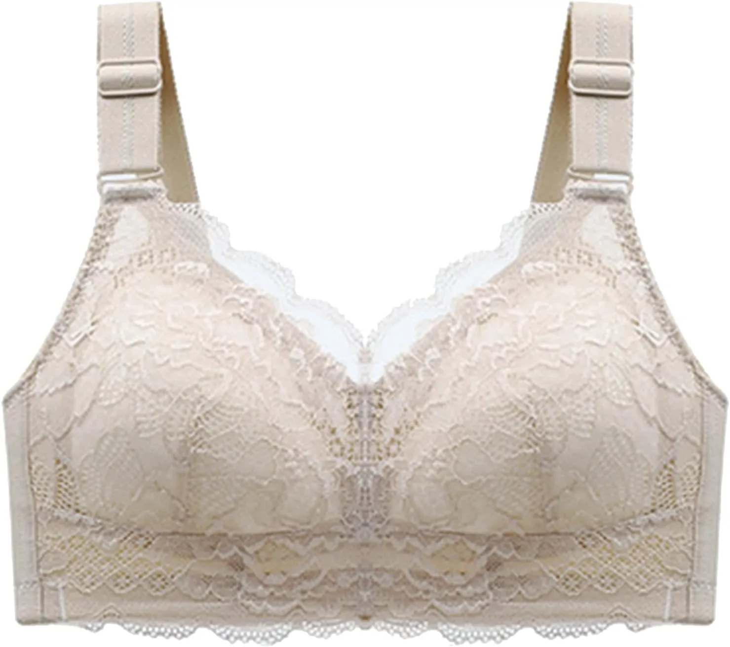 Smart & Sexy Women's Sheer Mesh Demi Underwire Bra Seamless Bandeau Medium Support Silk Fall Bra Smooth