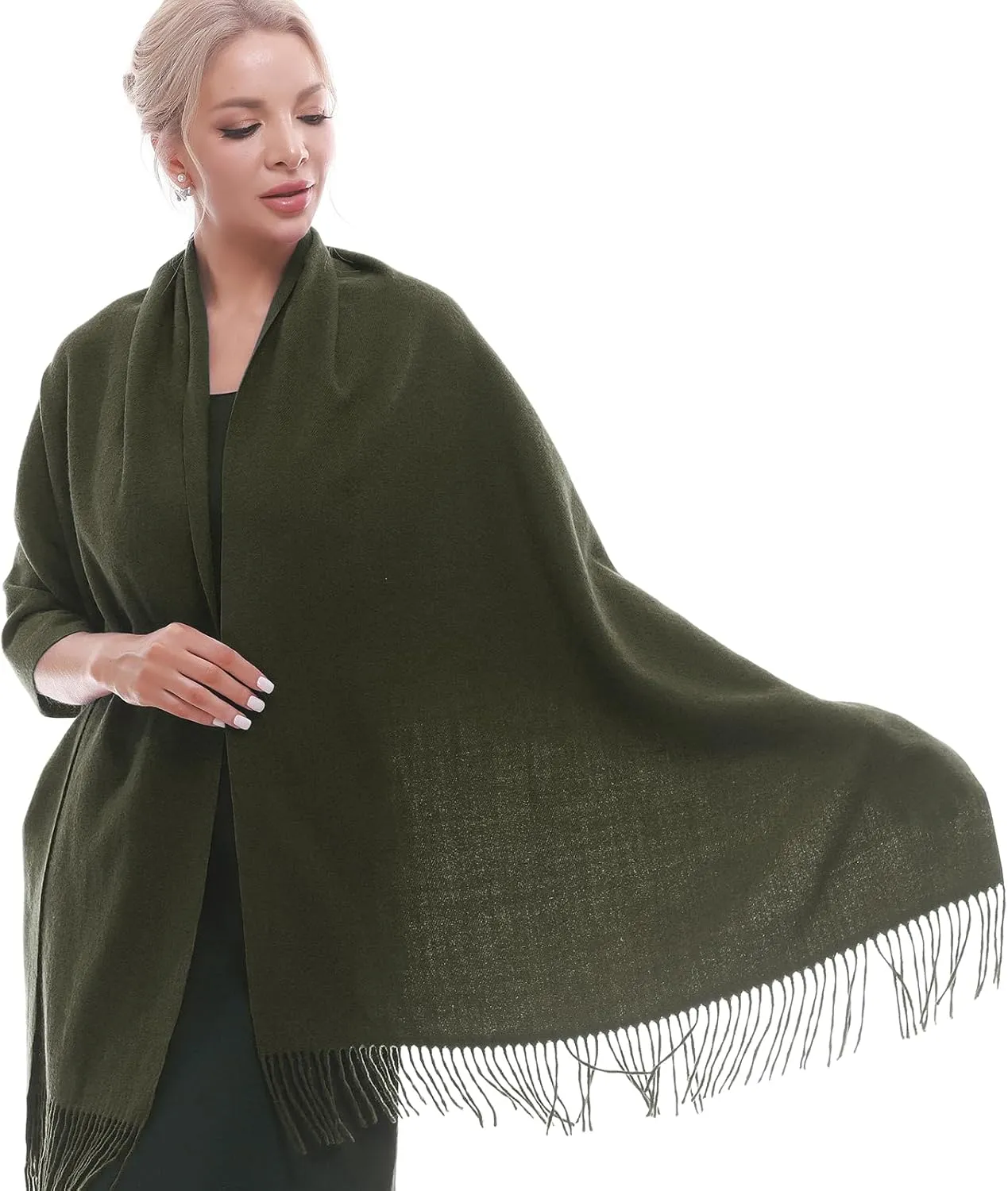 SWAT PANY Scarf for Woman Winter Warm Scarves Pashmina Shawls and Wraps Oversized Scarf