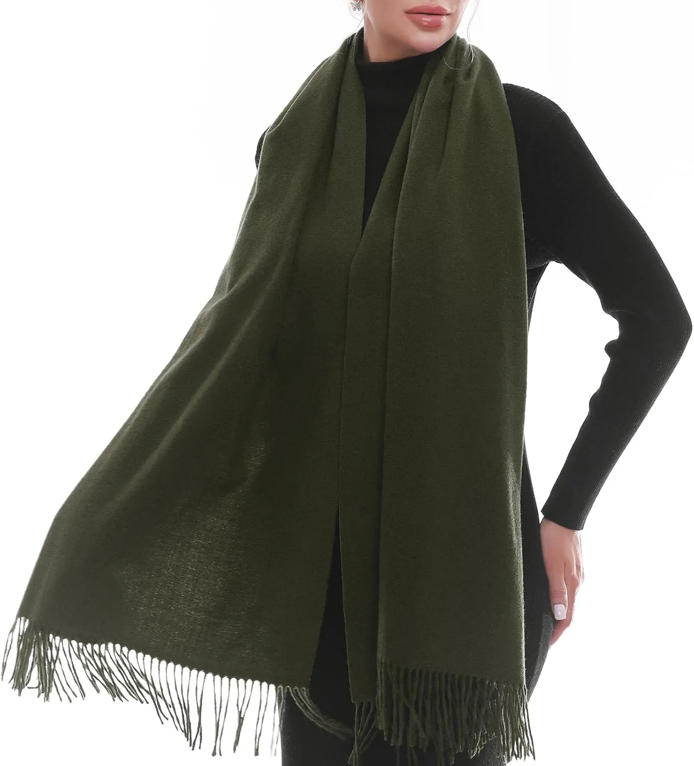 SWAT PANY Scarf for Woman Winter Warm Scarves Pashmina Shawls and Wraps Oversized Scarf