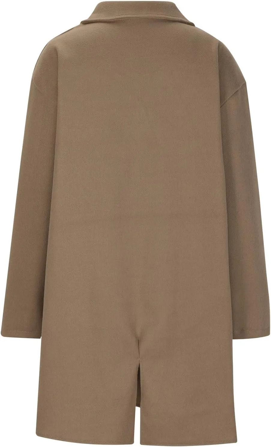 Trench Coat for Women 2024 Fall Winter Wool Coats Double Breasted Midi Peacoat Trench Coats Casual Coats for Trendy