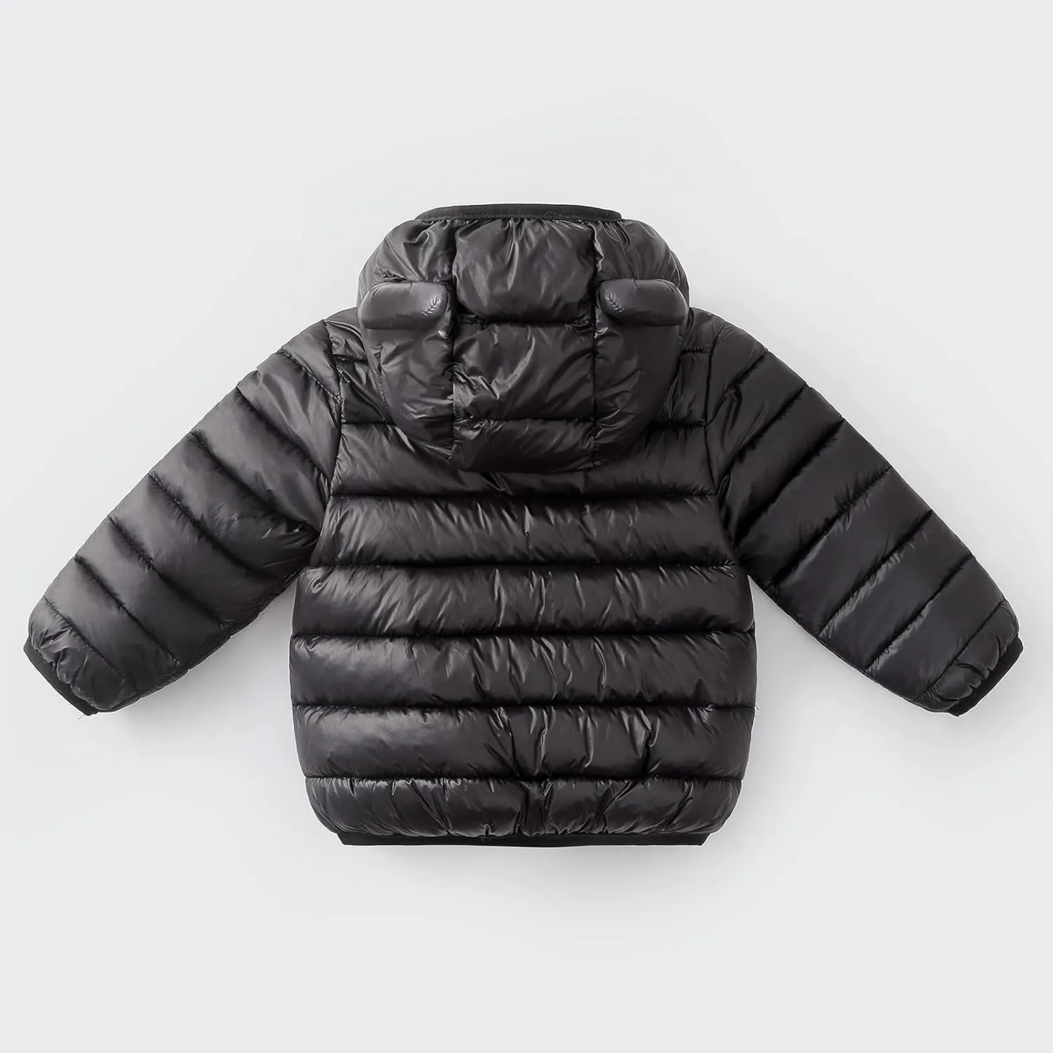 Winter Down Coats for Kids Baby Boys Girls Light Puffer Padded Jacket Toddler Bear Hoods Infant Outerwear