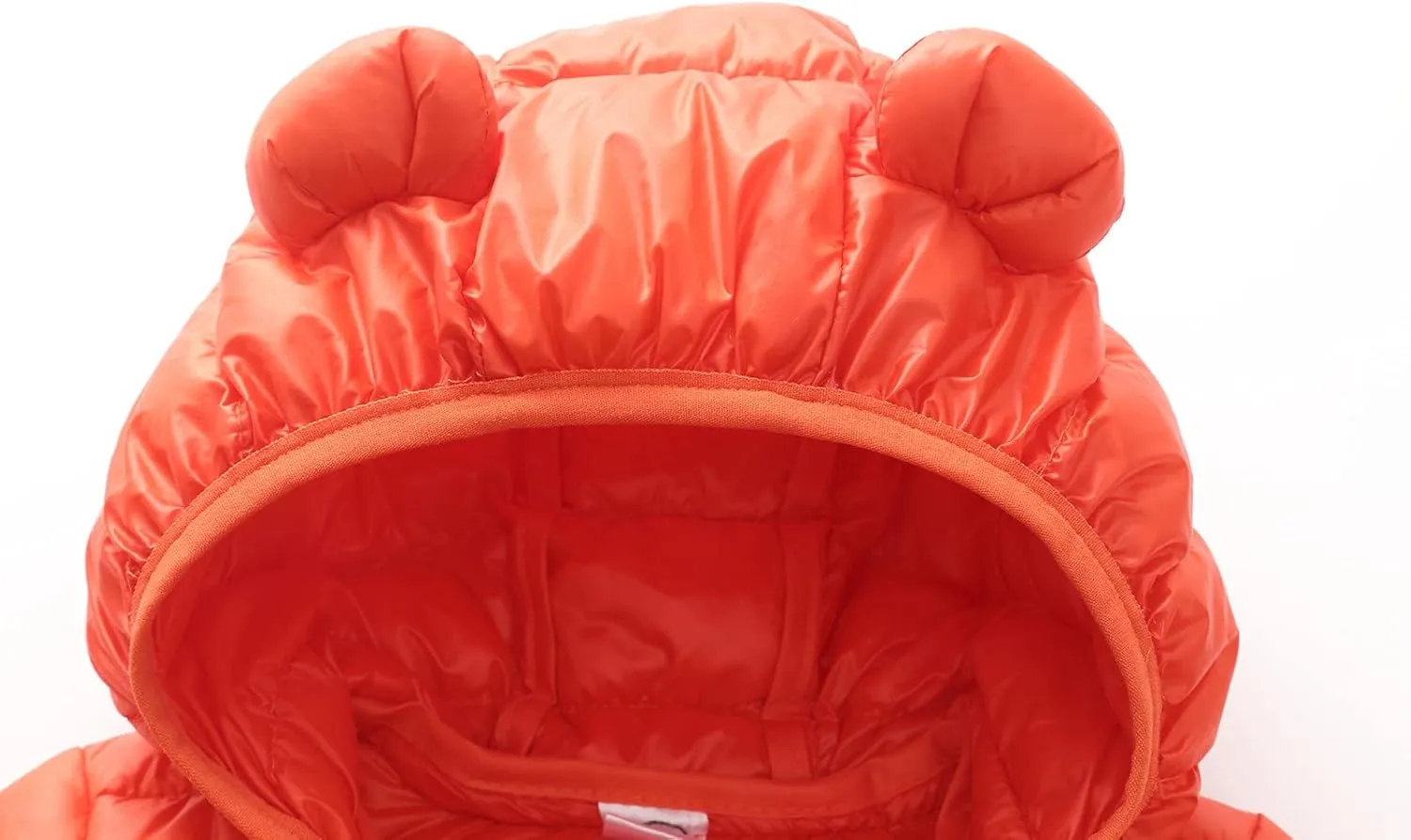 Winter Down Coats for Kids Baby Boys Girls Light Puffer Padded Jacket Toddler Bear Hoods Infant Outerwear