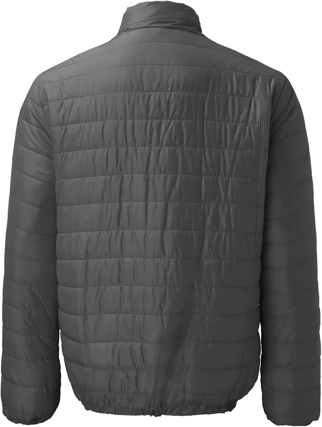 Winter Jackets for Men Zip Up, Mens Puffer Jacket Windproof Lightweight Winter Jackets Warm Coats Insulated Jackets